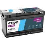 EK950 Exide Start-Stop AGM Car Battery 95Ah 017